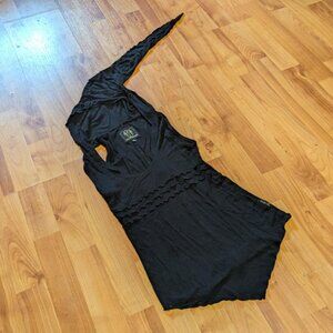 LUNA DESIGN - Long pixie hood sleeveless top